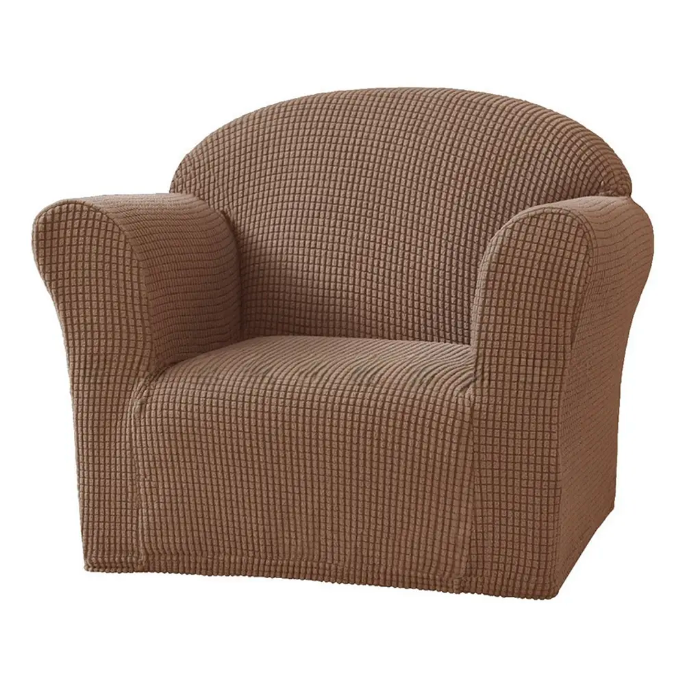 ⭐FUNDA DE SOFA TEXTURIZADA IMPERMEABLE DE 1 CUERPO⭐