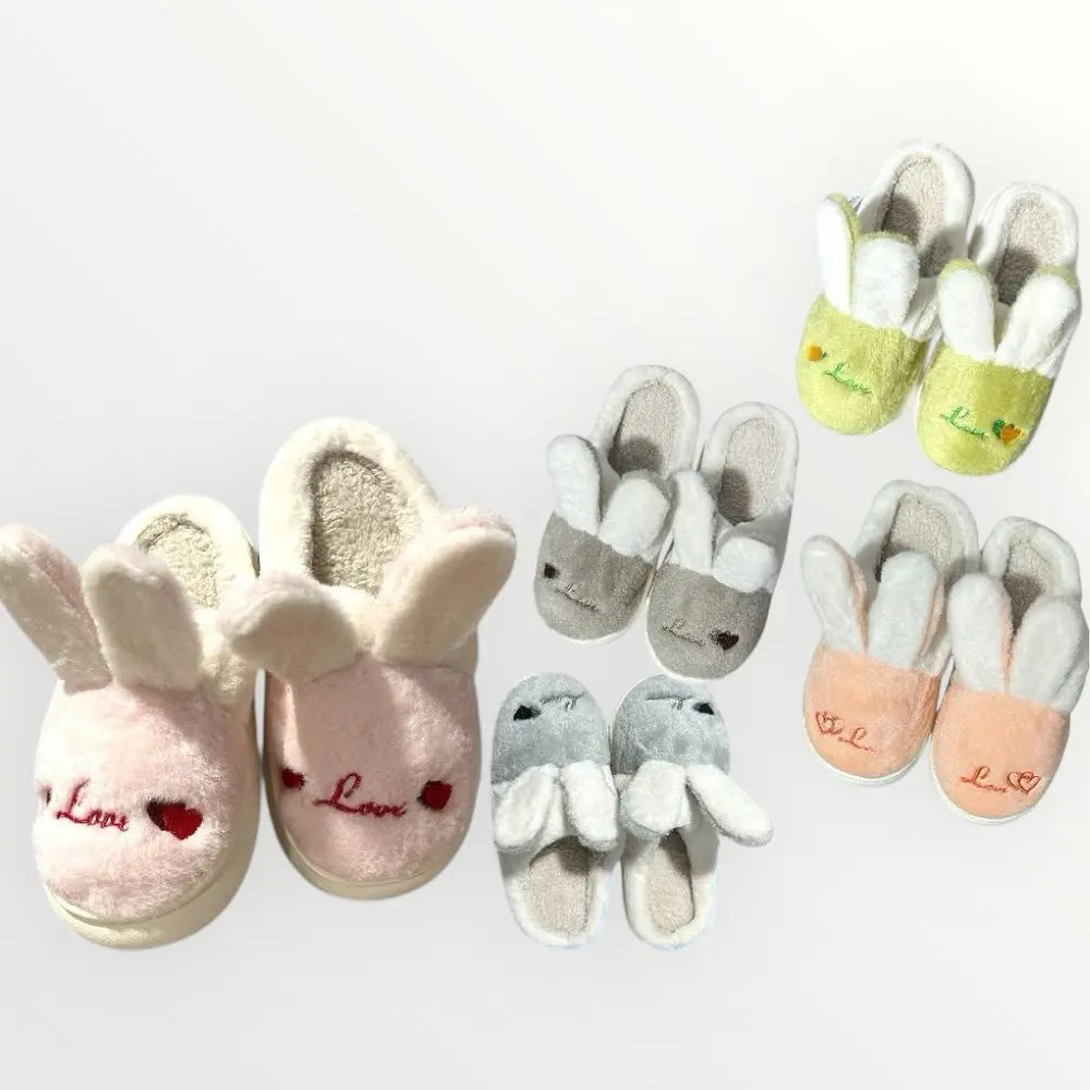 ⭐PANTUFLA PELUCHE CONEJO⭐