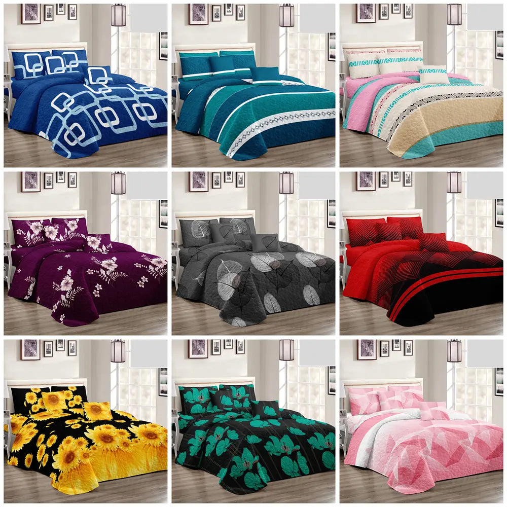 ⭐COBERTOR DE VERANO DISEÑO + FUNDA DE ALMOHADA 1.5 PLAZAS 180x230CM⭐