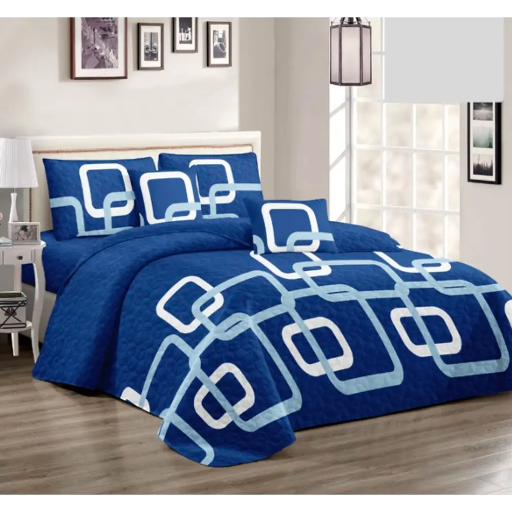 ⭐COBERTOR DE VERANO KING DISEÑO + 2 FUNDAS DE ALMOHADA 2.5 PLAZAS 250X270CM⭐