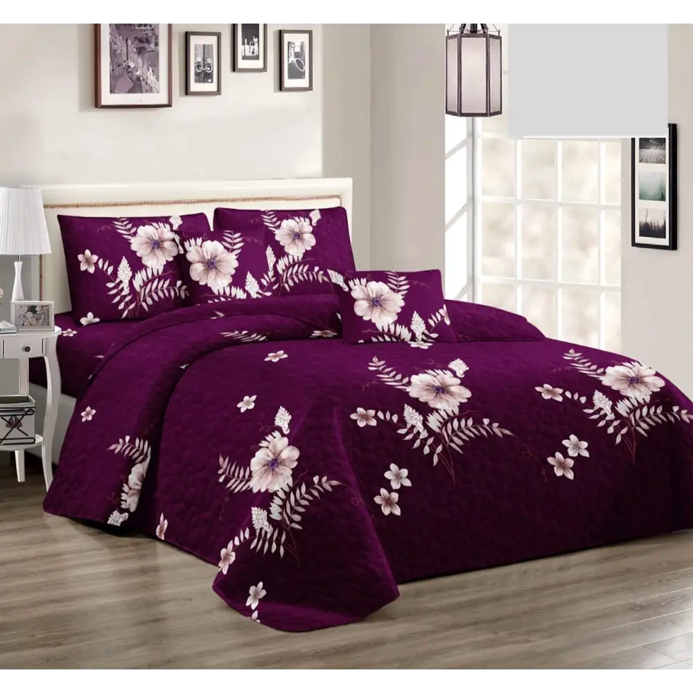 ⭐COBERTOR DE VERANO KING DISEÑO + 2 FUNDAS DE ALMOHADA 2.5 PLAZAS 250X270CM⭐