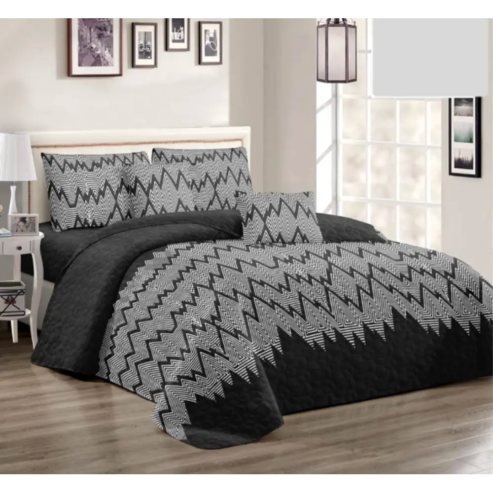 ⭐COBERTOR DE VERANO DISEÑO + 2 FUNDAD DE ALMOHADA 2 PLAZAS 230x250CM⭐