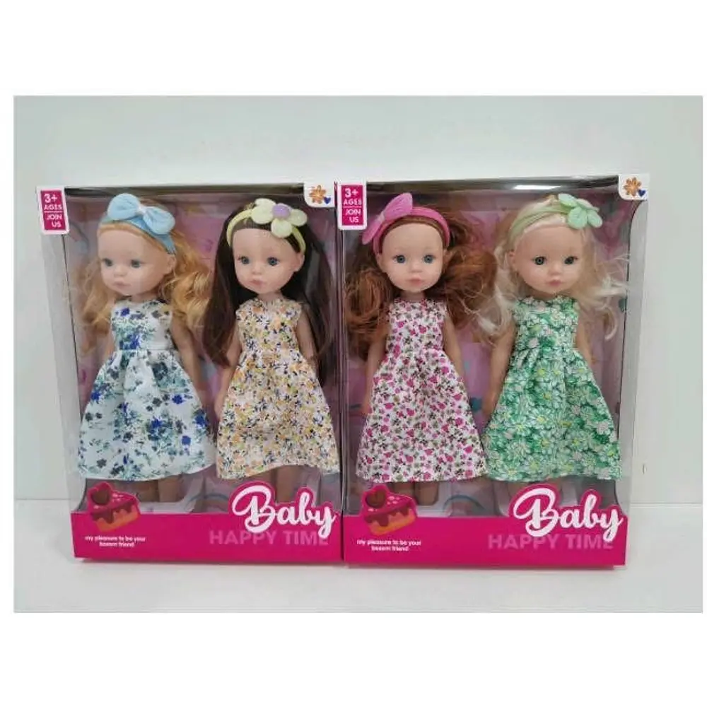 ⭐PACK 2 MUÑECAS REALISTAS BABY HAPPY TIME 33CM⭐