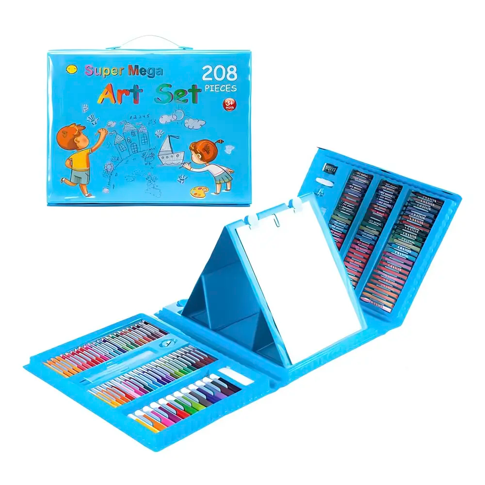 ⭐SET DE COLORES DE ARTE 208PZS GRANDE⭐