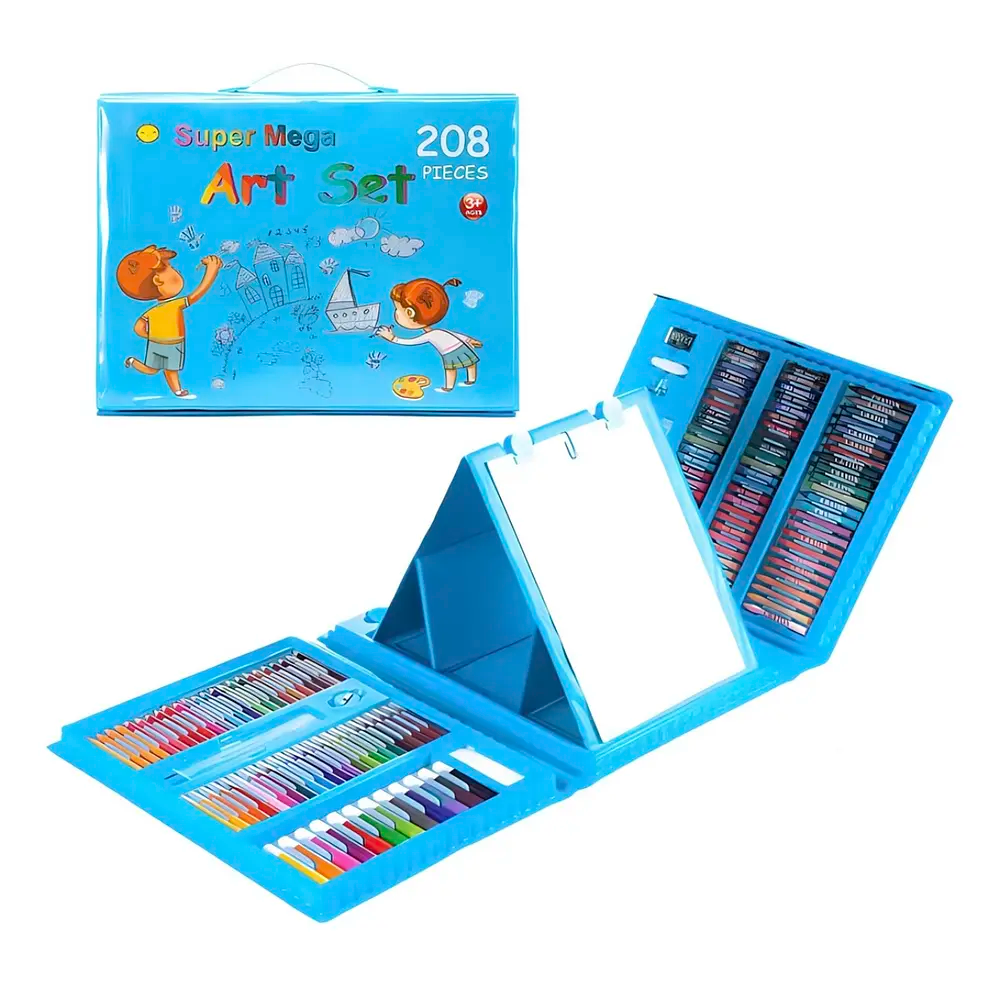 ⭐SET DE COLORES DE ARTE 208PZS GRANDE⭐