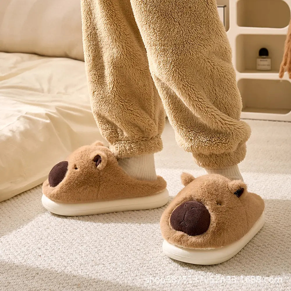 ⭐PANTUFLA CAPYBARA ADULTO⭐
