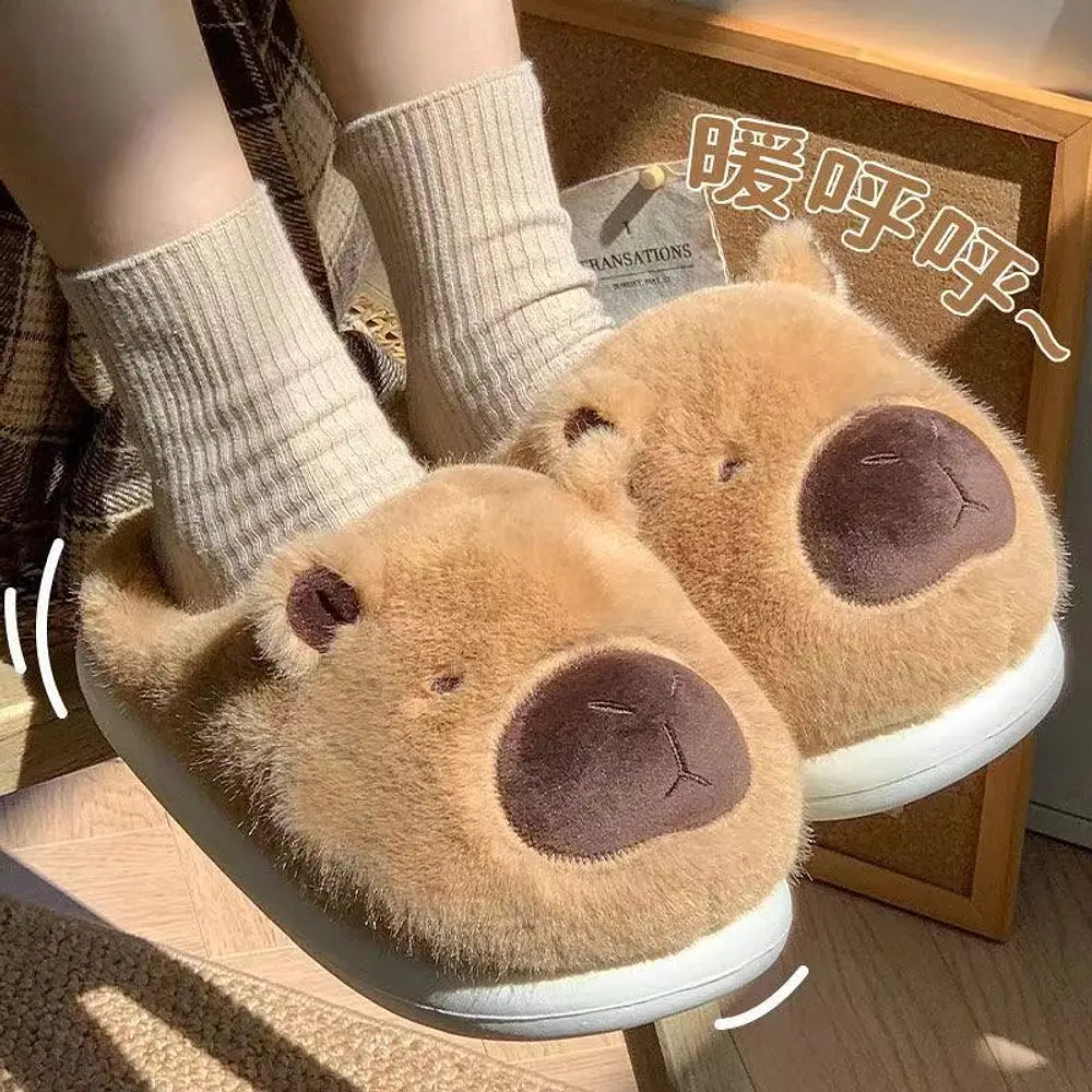 ⭐PANTUFLA CAPYBARA ADULTO⭐