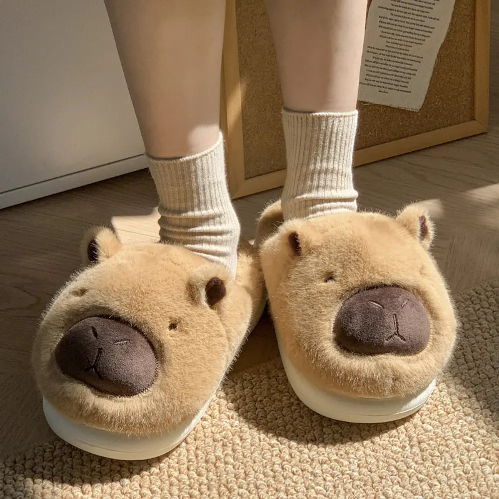 ⭐PANTUFLA CAPYBARA ADULTO⭐