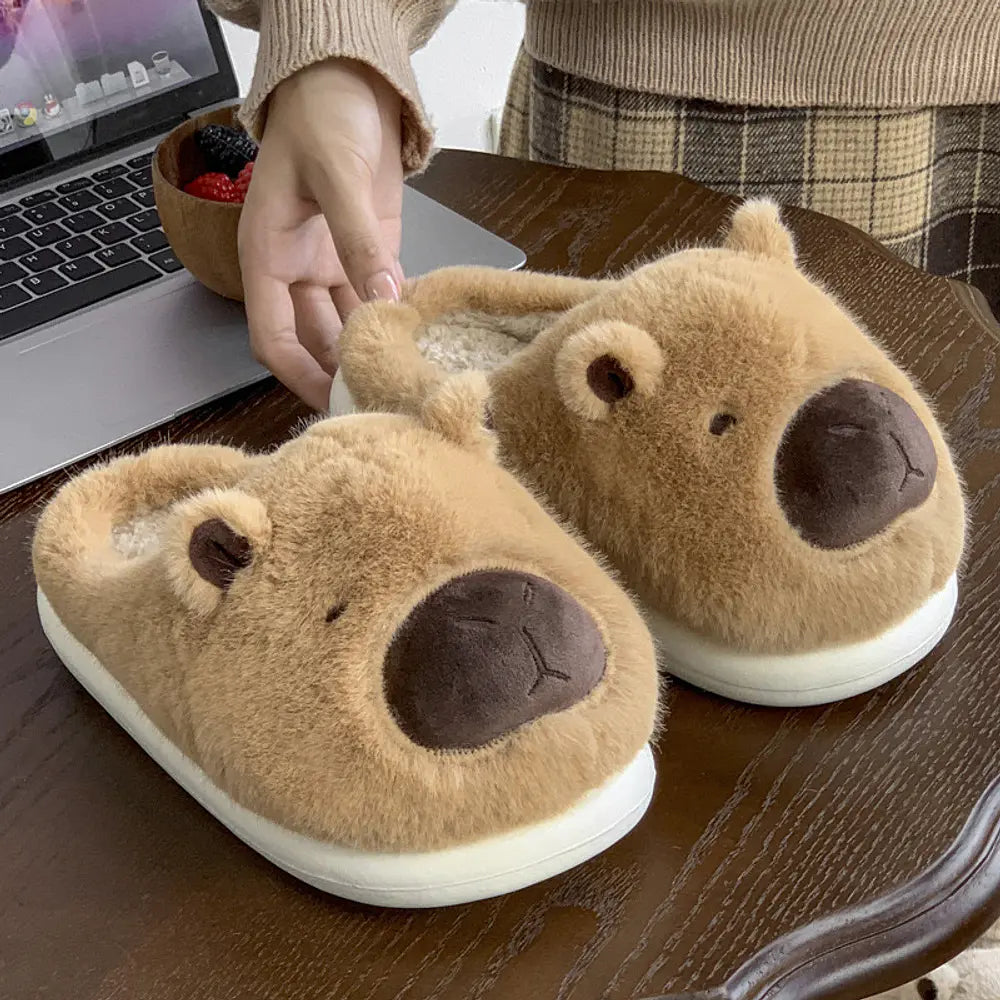 ⭐PANTUFLA CAPYBARA ADULTO⭐