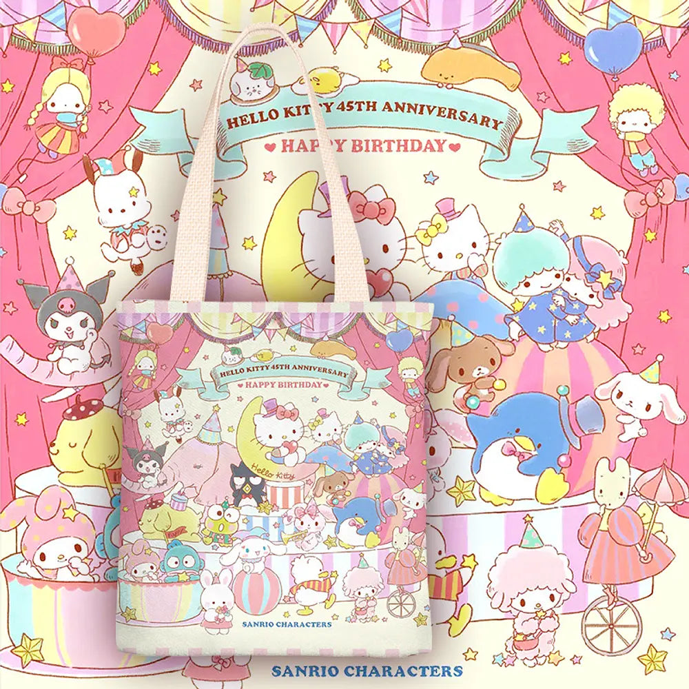 ⭐BOLSO TOTE BAG SANRIO (TELA) 37x32CM⭐