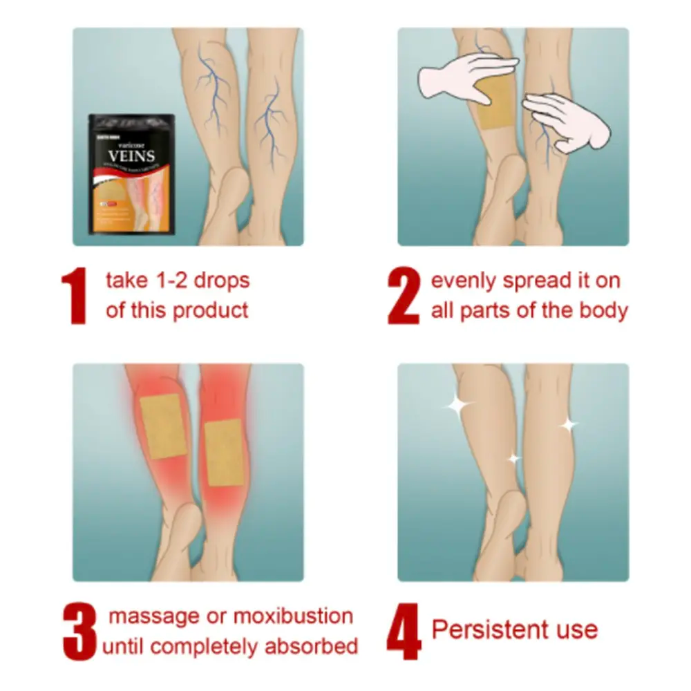 ⭐ PACK 12 UNIDADES PARCHE PARA VARICES⭐