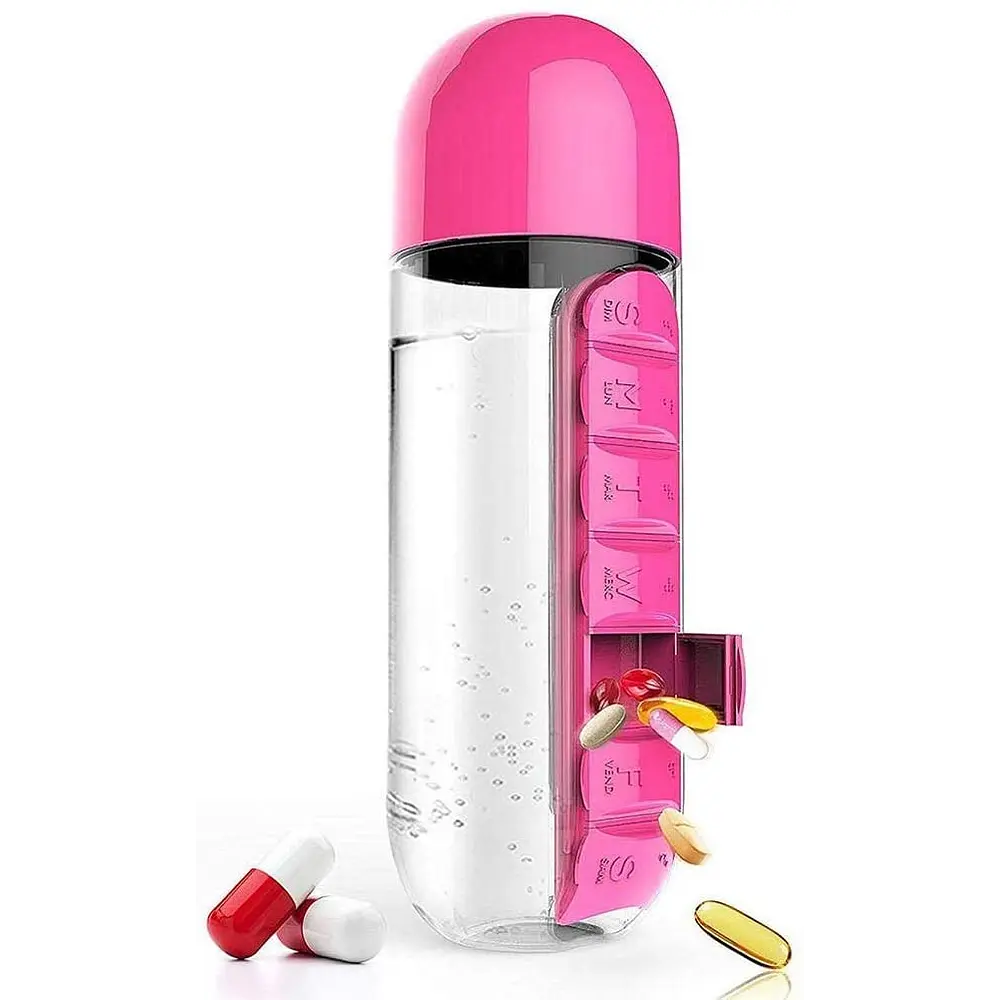 ⭐BOTELLA PASTILLERO SEMANAL 600ML⭐