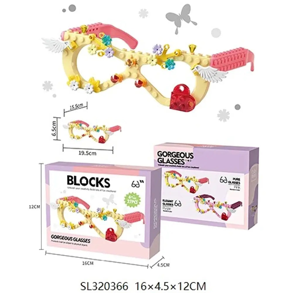 ⭐GAFAS LEGO NIÑA 27 PIEZAS⭐