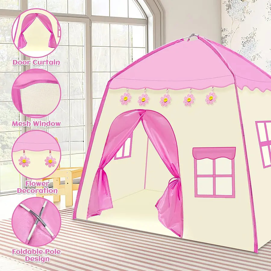 ⭐Castillo Infantil De Princesa, Carpa De Juego Para Niñas⭐
