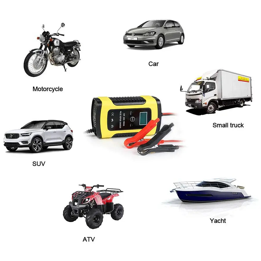 ⭐Cargador De Batería Inteligente 12v de Auto⭐