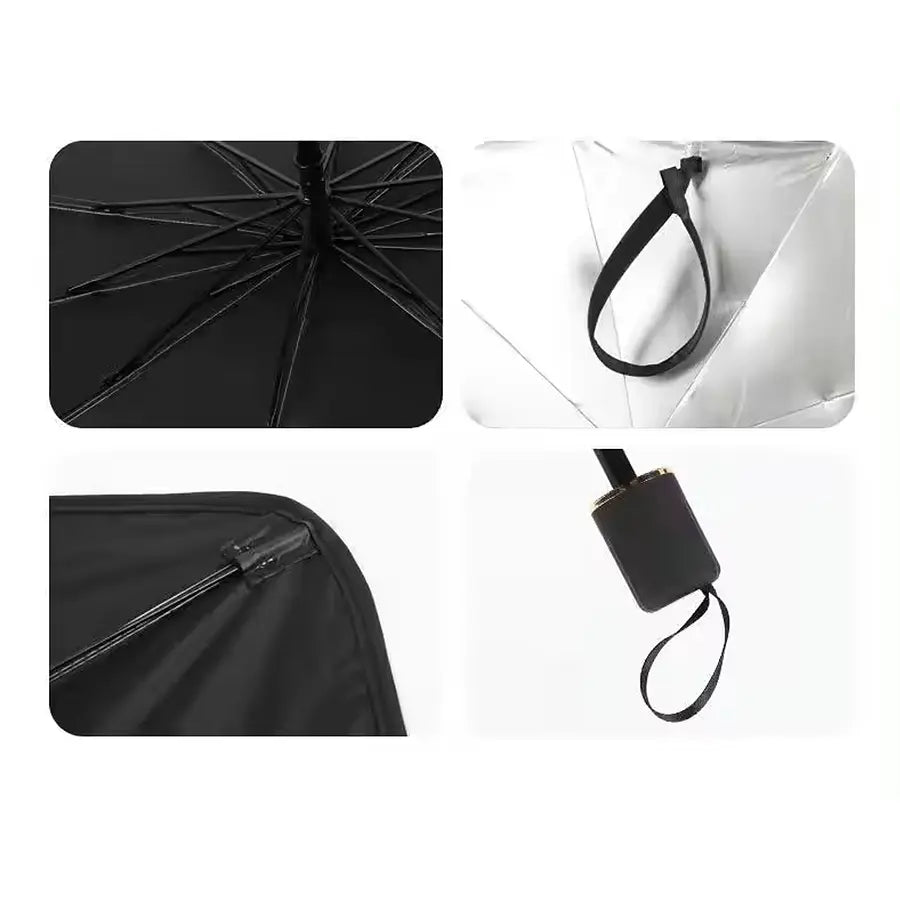 ⭐Quitasol Parasol Parabrisas De Auto Tipo Sombrilla Cubre Sol⭐