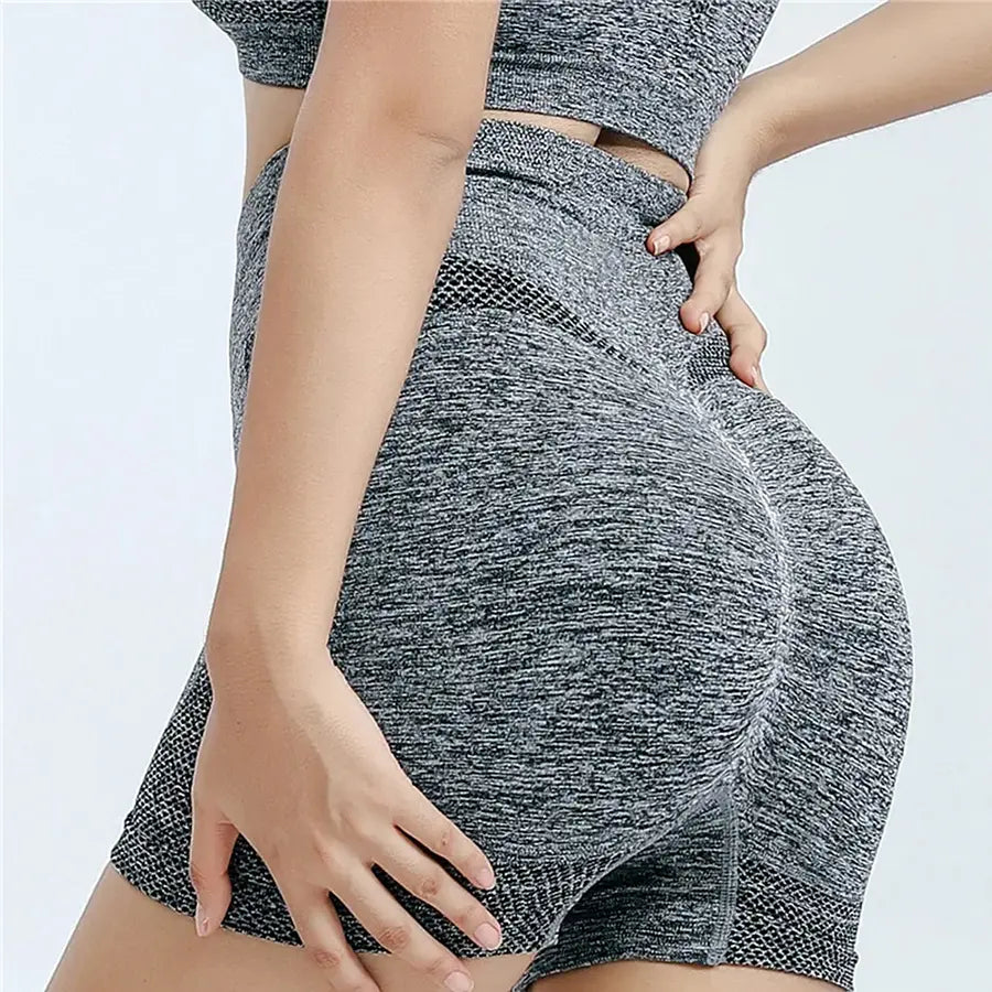 ⭐Conjunto Deportivo Para Gym Yoga Peto Y Short Levanta Gluteo⭐