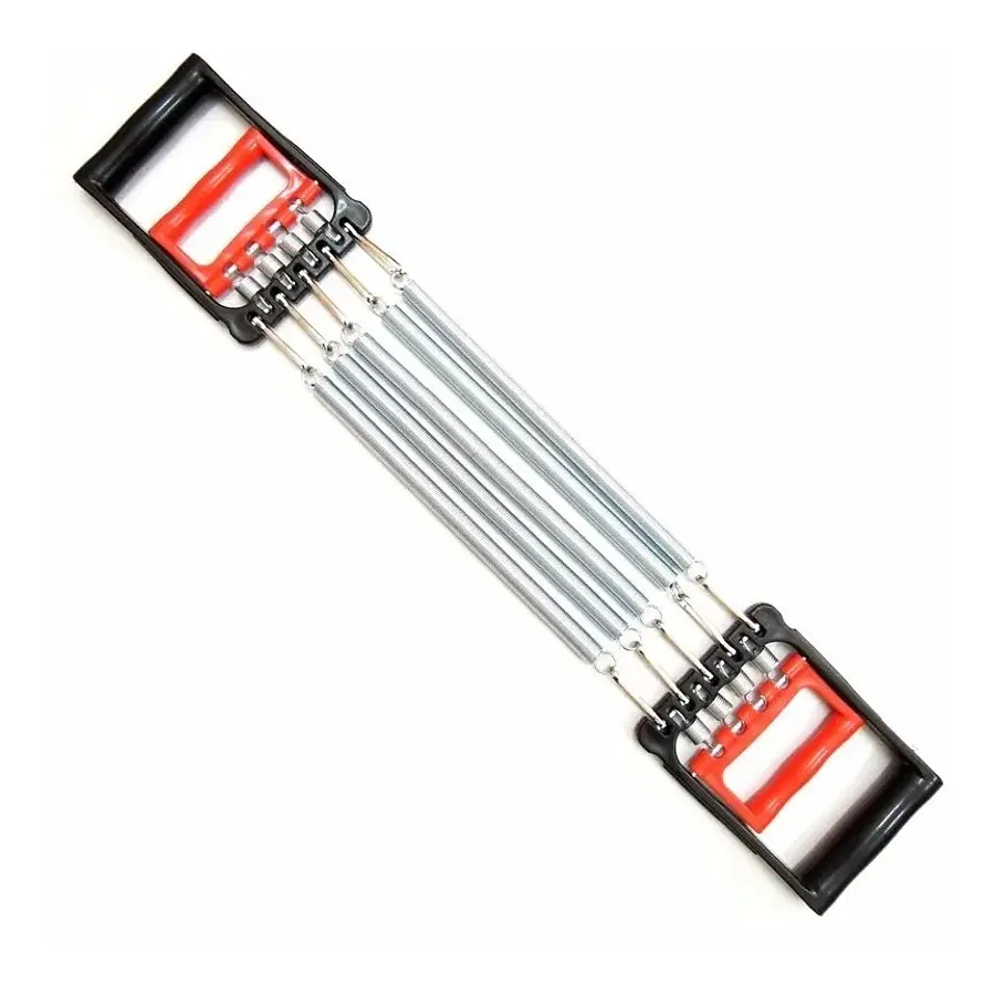 ⭐Extensor Con Manijas Pecho Brazos 5 Resortes Fitness⭐