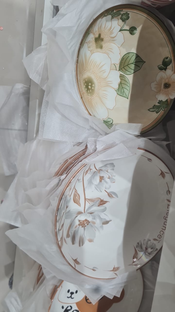 ⭐1 Plato o pocillo de loza con diseño⭐