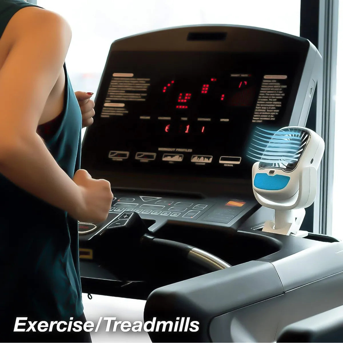 ⭐VENTILADOR INALÁMBRICO CON HUMIDIFICADOR RECARGABLE Y CON PINZA DE FIJACIÓN⭐