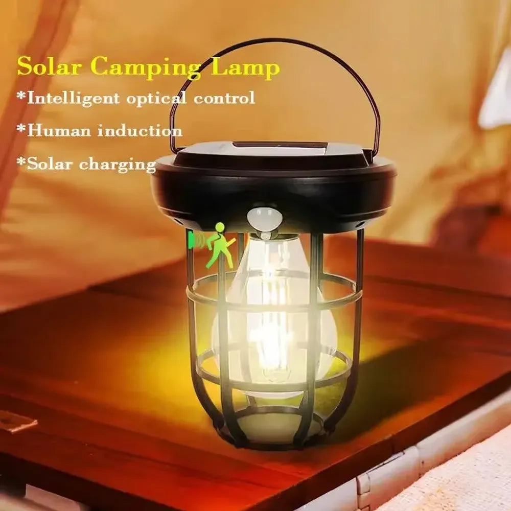 ⭐FAROL SOLAR COLGANTE O DE AUTOMÁTICO CON SENSOR DE MOVIMIENTO⭐