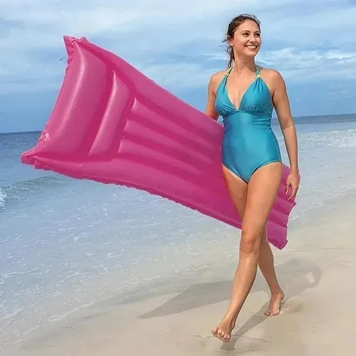 ⭐Flotador Colchoneta Cama Inflable Para Piscina 180 cm. x 70 cm.⭐