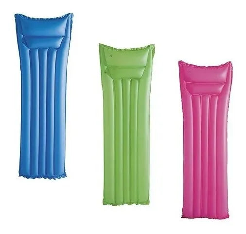 ⭐Flotador Colchoneta Cama Inflable Para Piscina 180 cm. x 70 cm.⭐