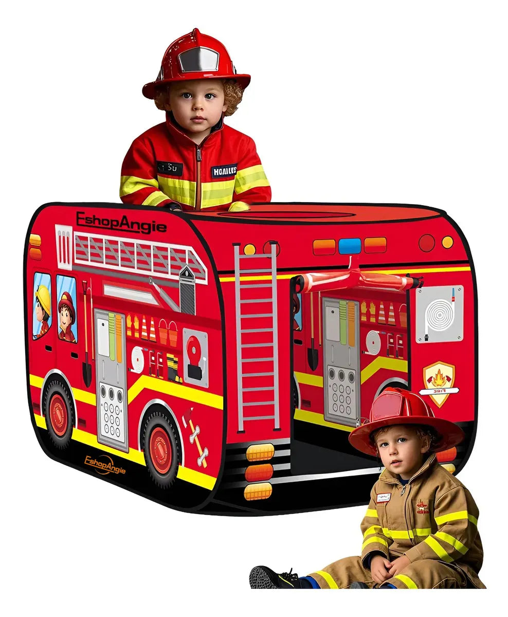 ⭐Carpa Infantil De Bombero Plegable Para Niños Niñas Verano⭐