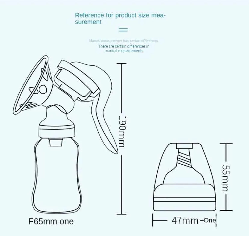 ⭐Extractor De Leche Manual Recolector De Leche Materna⭐
