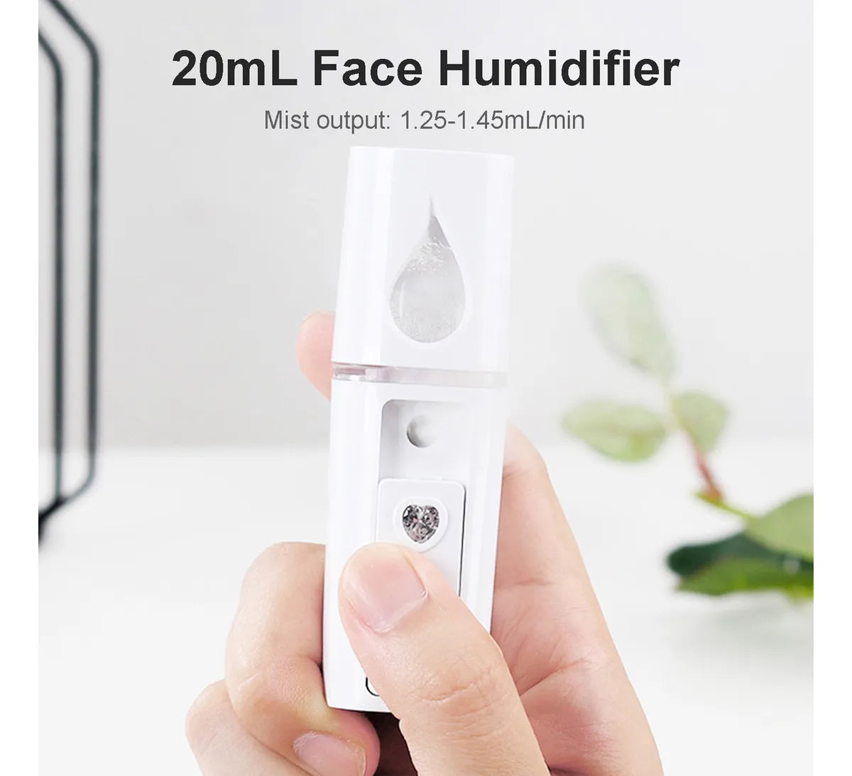 ⭐Nano Vaporizador Hidratante Facial 20ml Recargable USB⭐