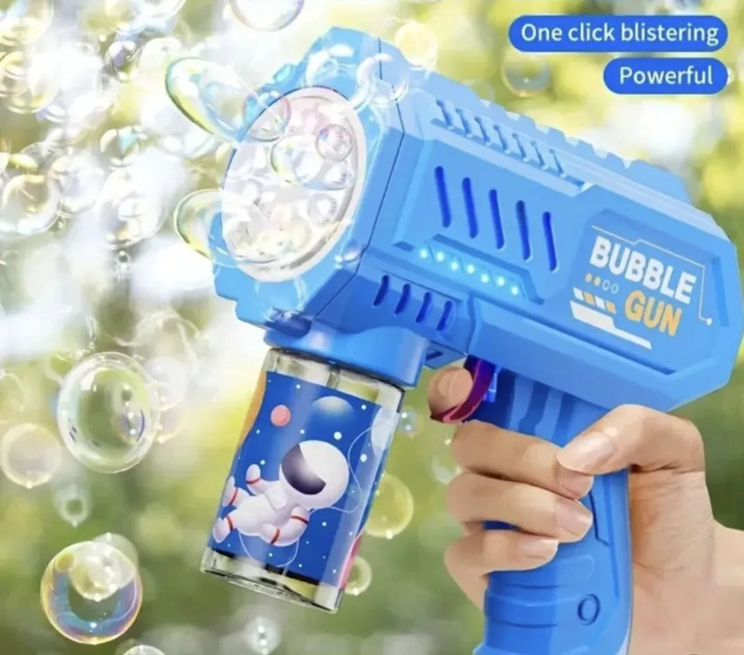 ⭐PISTOLA DE BURBUJAS SPACE BUBBLE GUN⭐