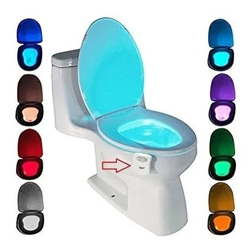 ⭐Luz Led para Inodoro con Sensor de Movimiento 8 Colores⭐