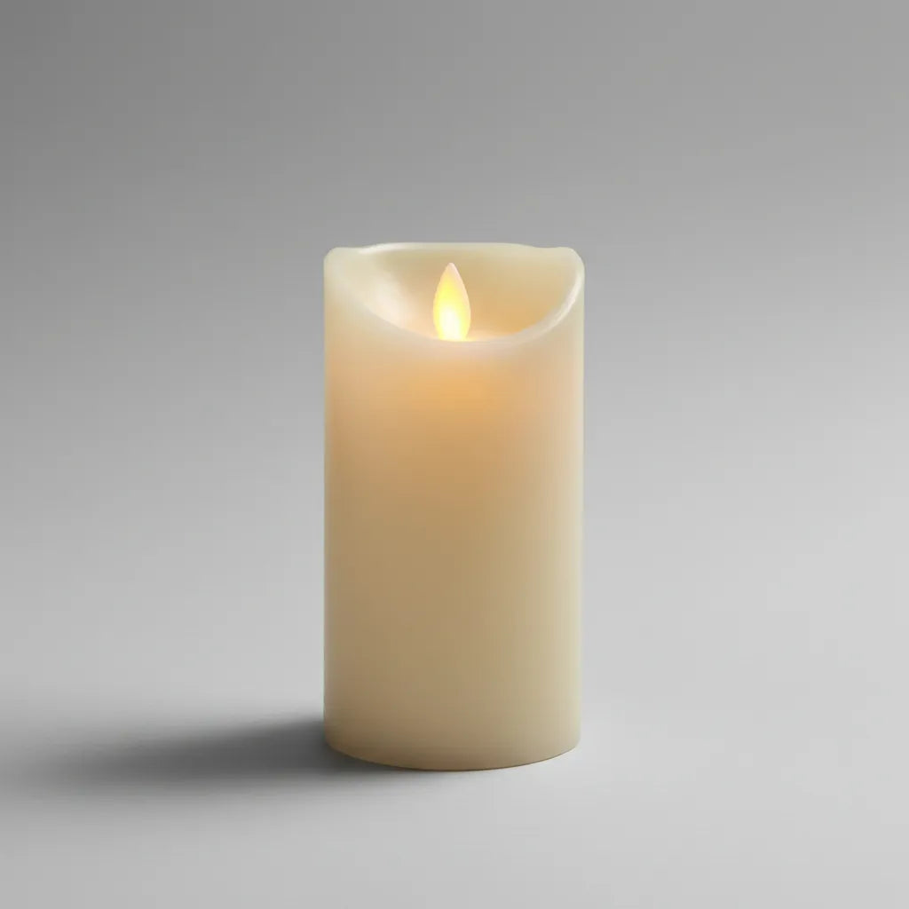 ⭐VELA LED CON EFECTO DE LLAMA MÓVIL 10x5CM⭐