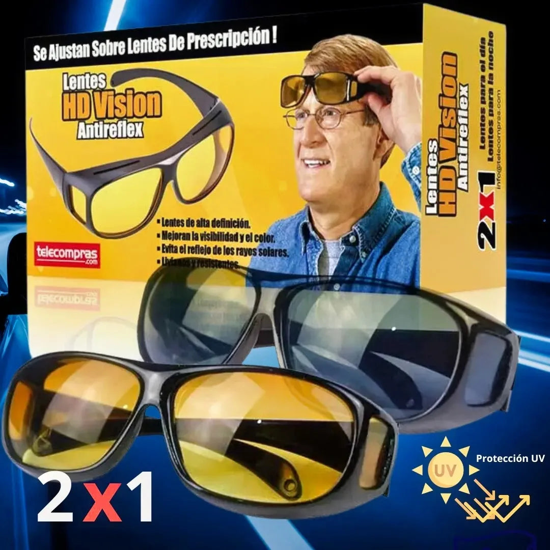 ⭐Pack de 2 Gafas conducción vision de Dia🌞 y Noche🌙⭐