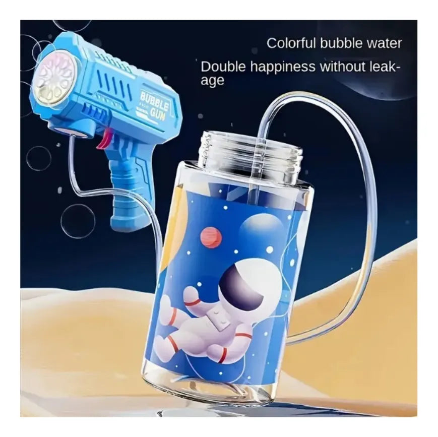⭐PISTOLA DE BURBUJAS SPACE BUBBLE GUN⭐