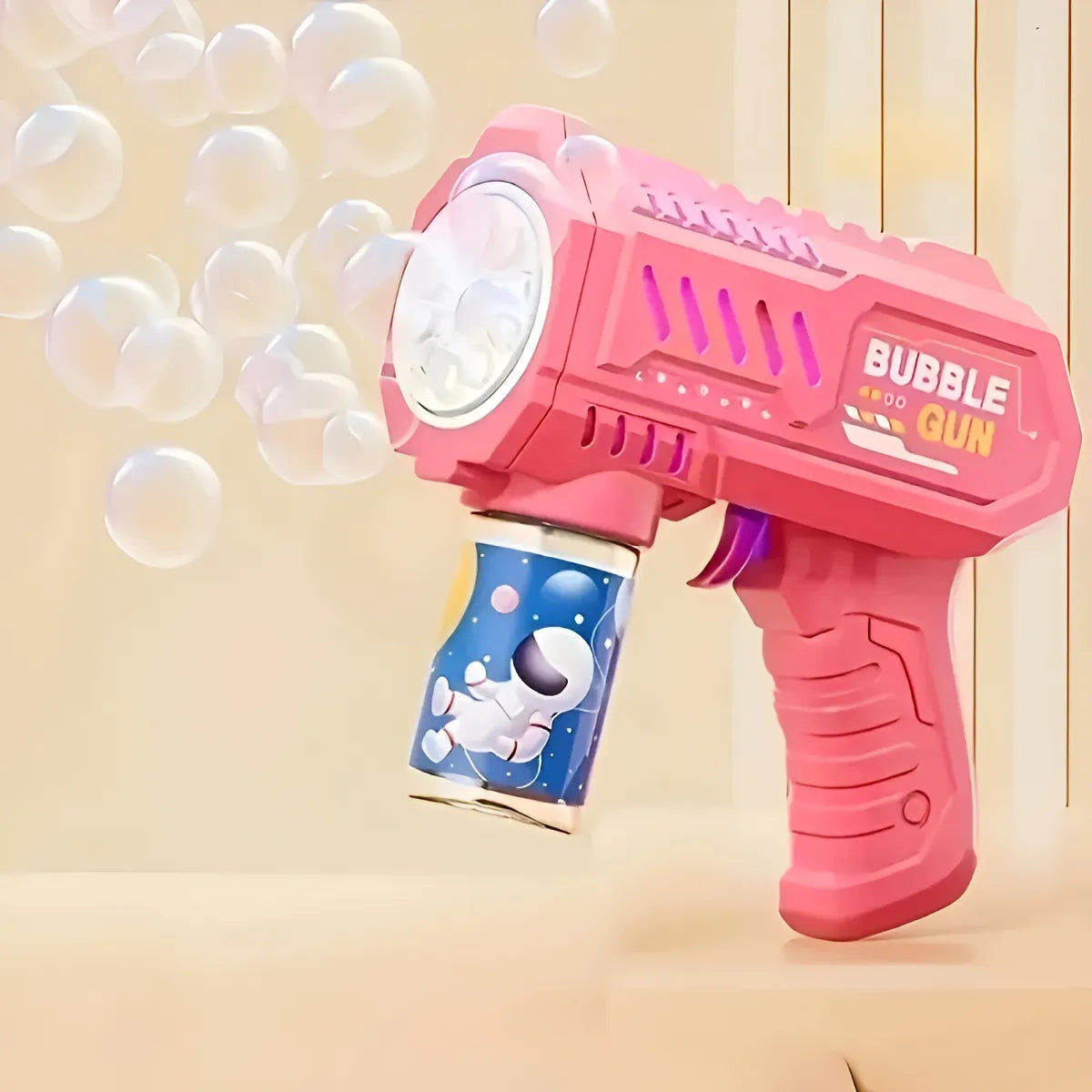 ⭐PISTOLA DE BURBUJAS SPACE BUBBLE GUN⭐