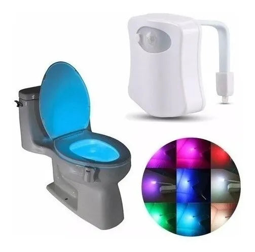 ⭐Luz Led para Inodoro con Sensor de Movimiento 8 Colores⭐