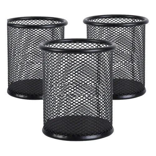 ⭐1 Porta lápices metálico negro⭐