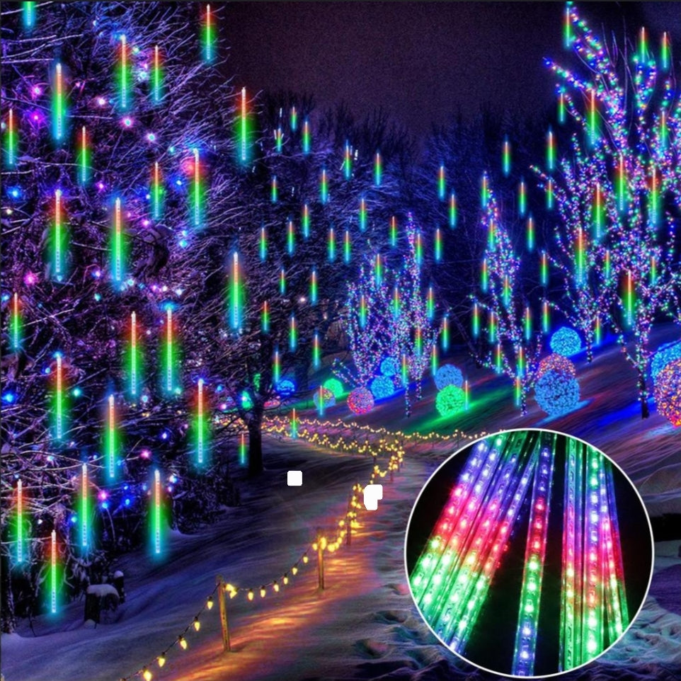 ⭐️Guirnalda de 8 Luces Meteorito 3 metros⭐️