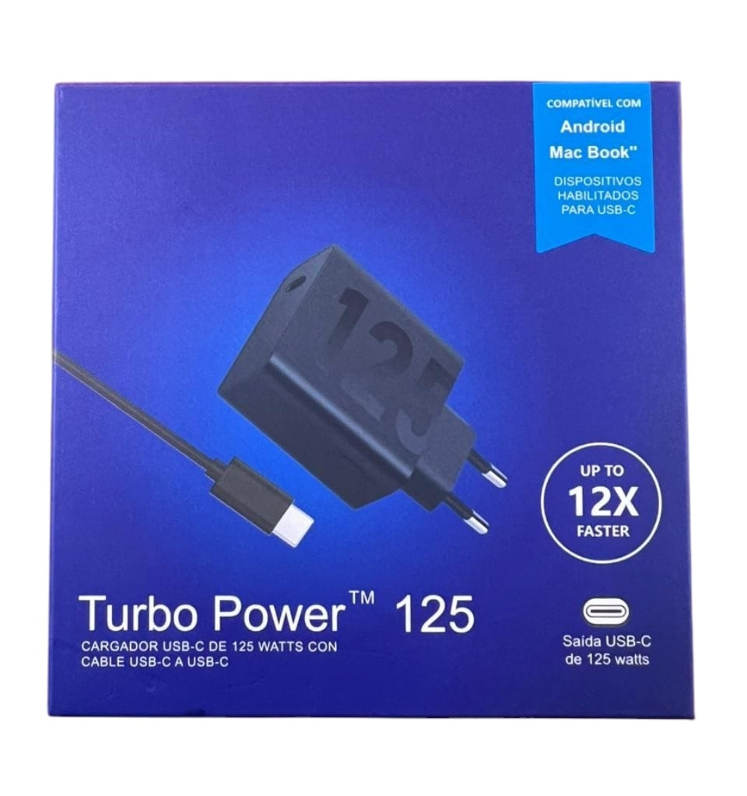 ⭐️Cargador tipo C Turbo Power 125w⭐️
