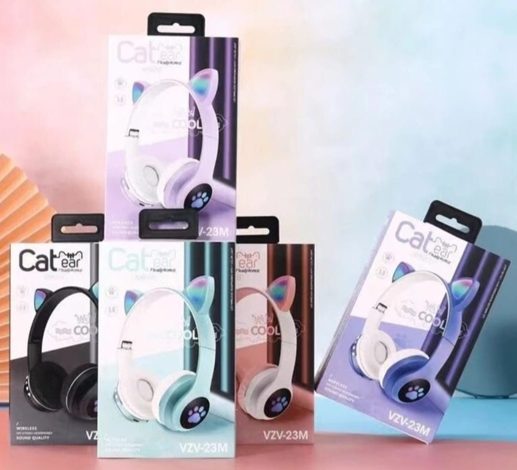 ⭐️Audífonos Inalámbricos orejas de gato⭐️