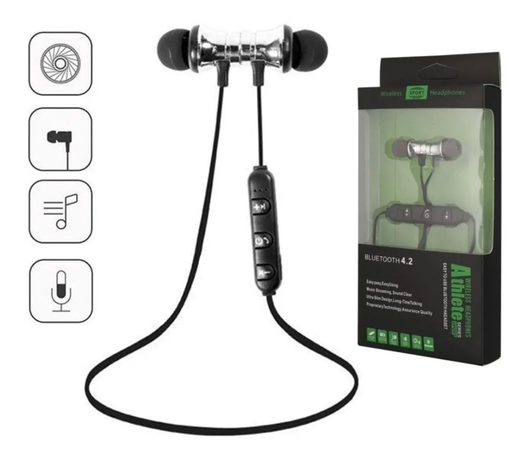 ⭐️Audifonos deportivos magnéticos anti caída⭐️
