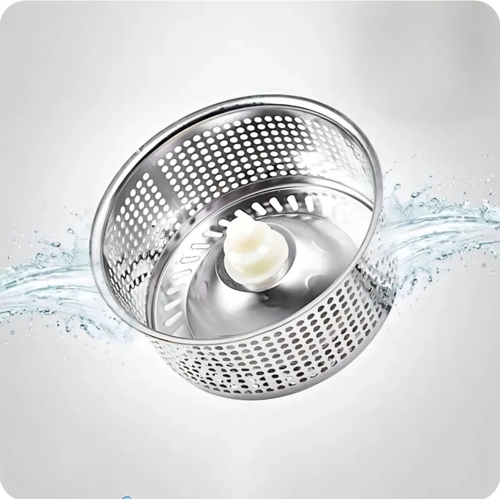 ⭐️Mopa trapeador con tambor estrujador giratorio metálico + 2 paños de repuesto⭐️