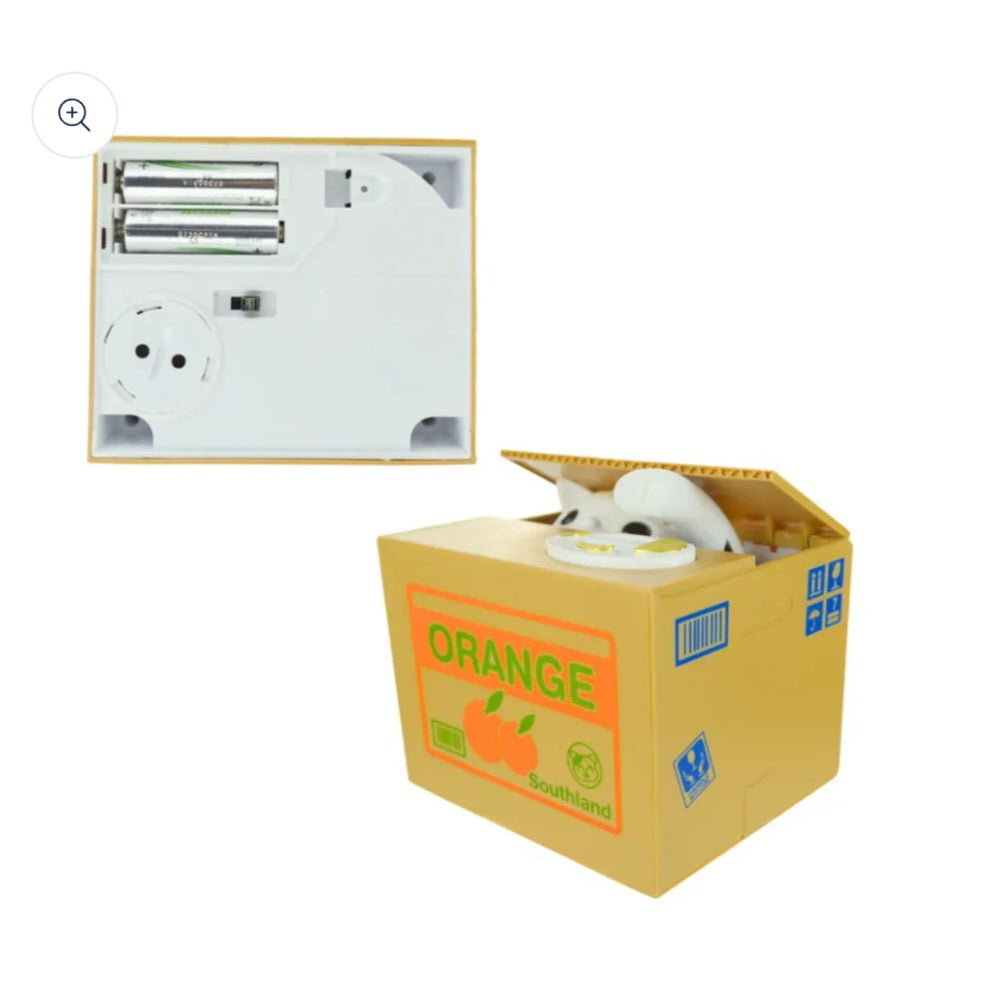 ⭐️Alcancia automática de gato roba monedas⭐️