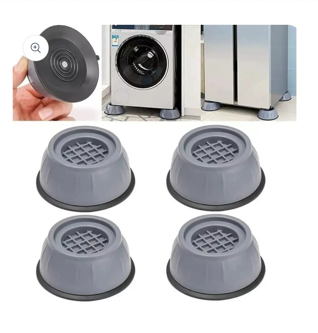 ⭐️Set de 4 almohadillas antivibración para lavadora⭐️
