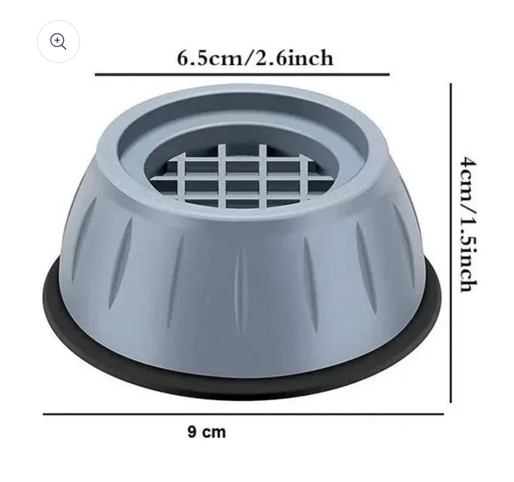 ⭐️Set de 4 almohadillas antivibración para lavadora⭐️