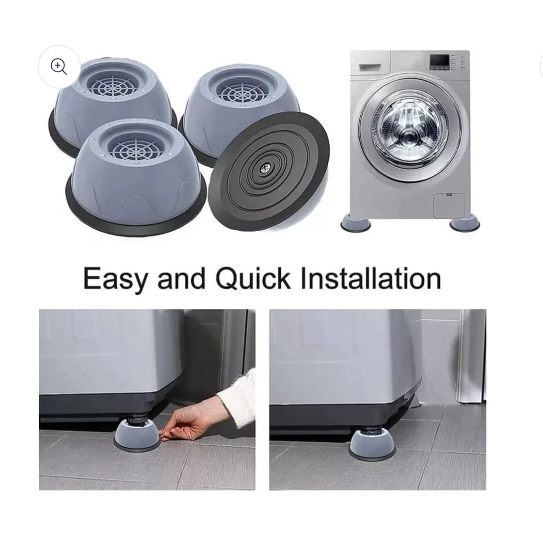 ⭐️Set de 4 almohadillas antivibración para lavadora⭐️