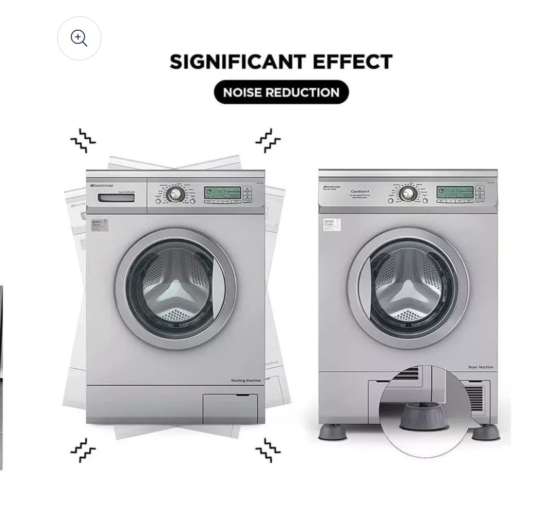 ⭐️Set de 4 almohadillas antivibración para lavadora⭐️