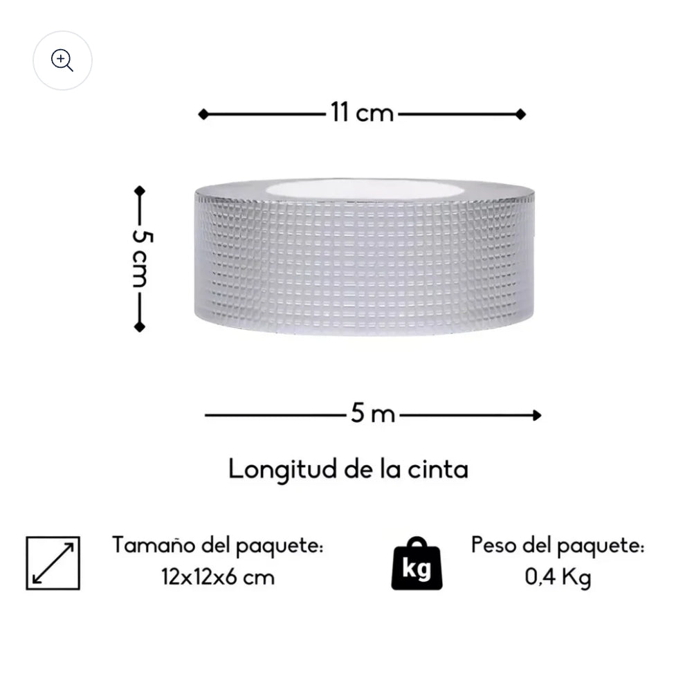 ⭐️Cinta selladora Adhesiva impermeable de 5M x 5cm⭐️