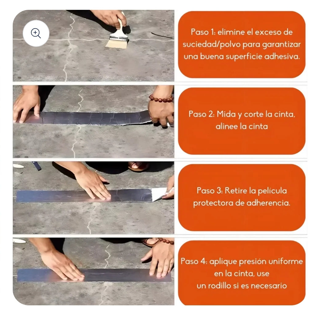 ⭐️Cinta selladora Adhesiva impermeable de 5M x 5cm⭐️